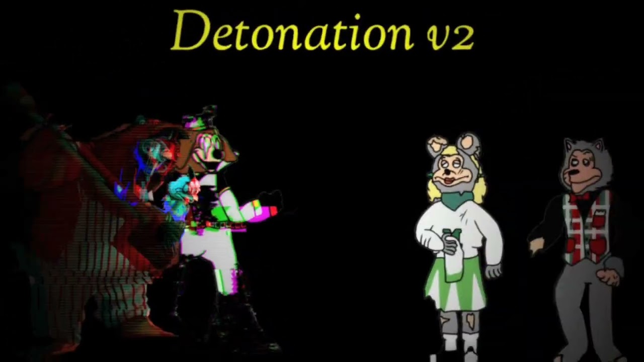 Fnf: broken strings // detonation v2 // teasers concept