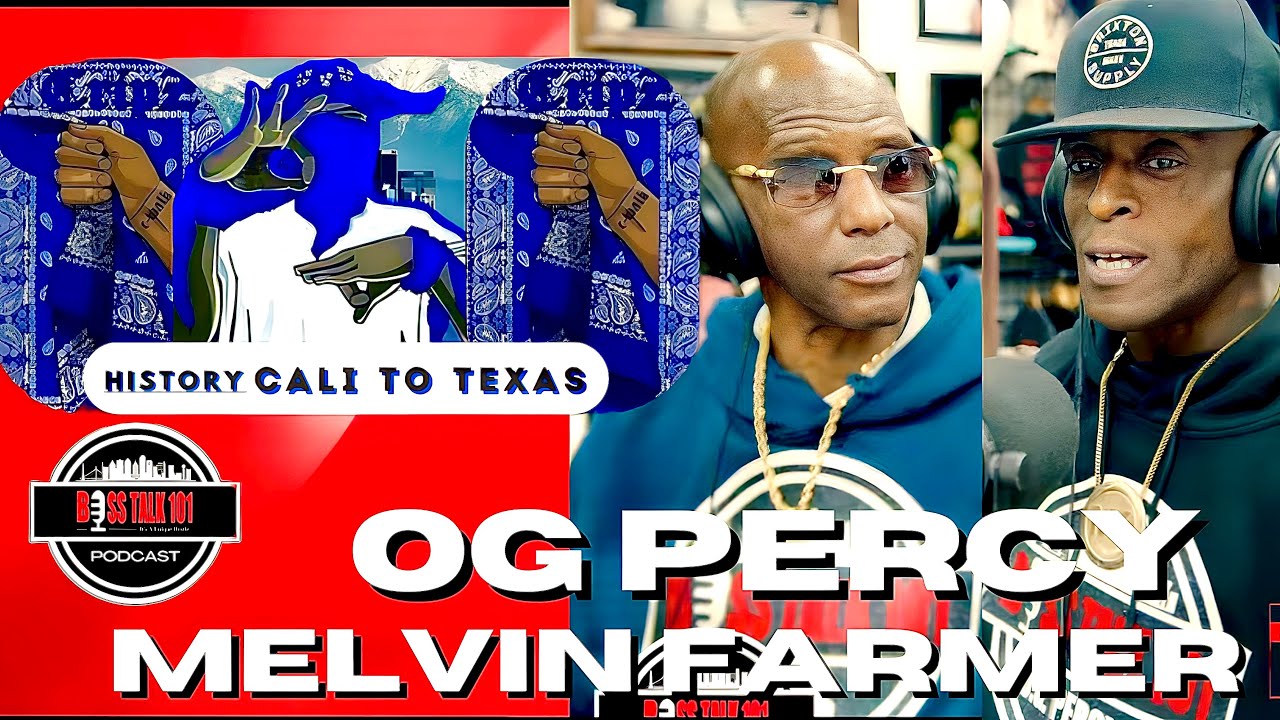 GANGS LA vs TEXAS (CRIPS & BLOODS) OG PERCY & MELVIN FARMER Founder Eight Tray Crip (Full Interview)
