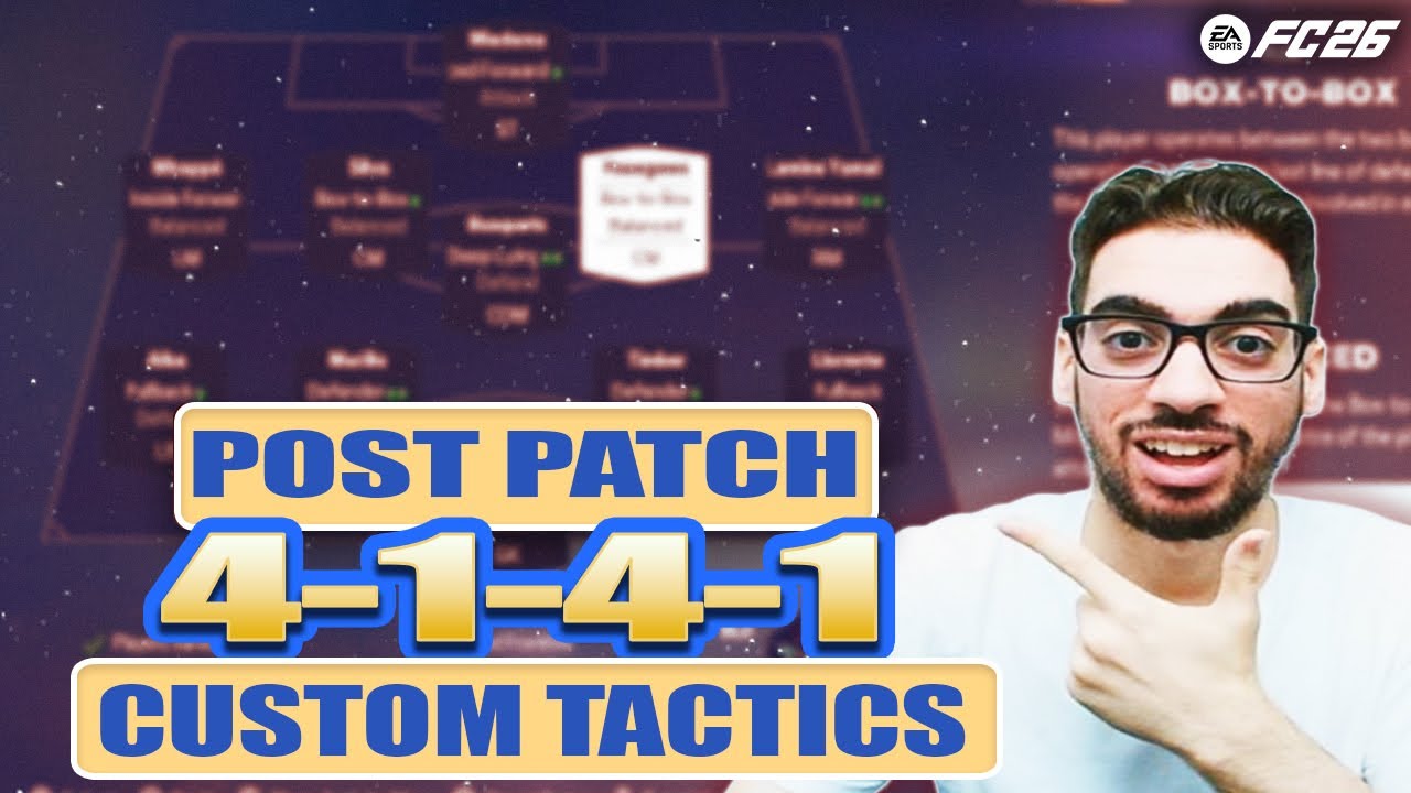 *ПОСТ ПАТЧА* ЛУЧШАЯ ФОРМАЦИЯ META 4141 И ПОЛЬЗОВАТЕЛЬСКАЯ ТАКТИКА | FC 26 ULTIMATE TEAM