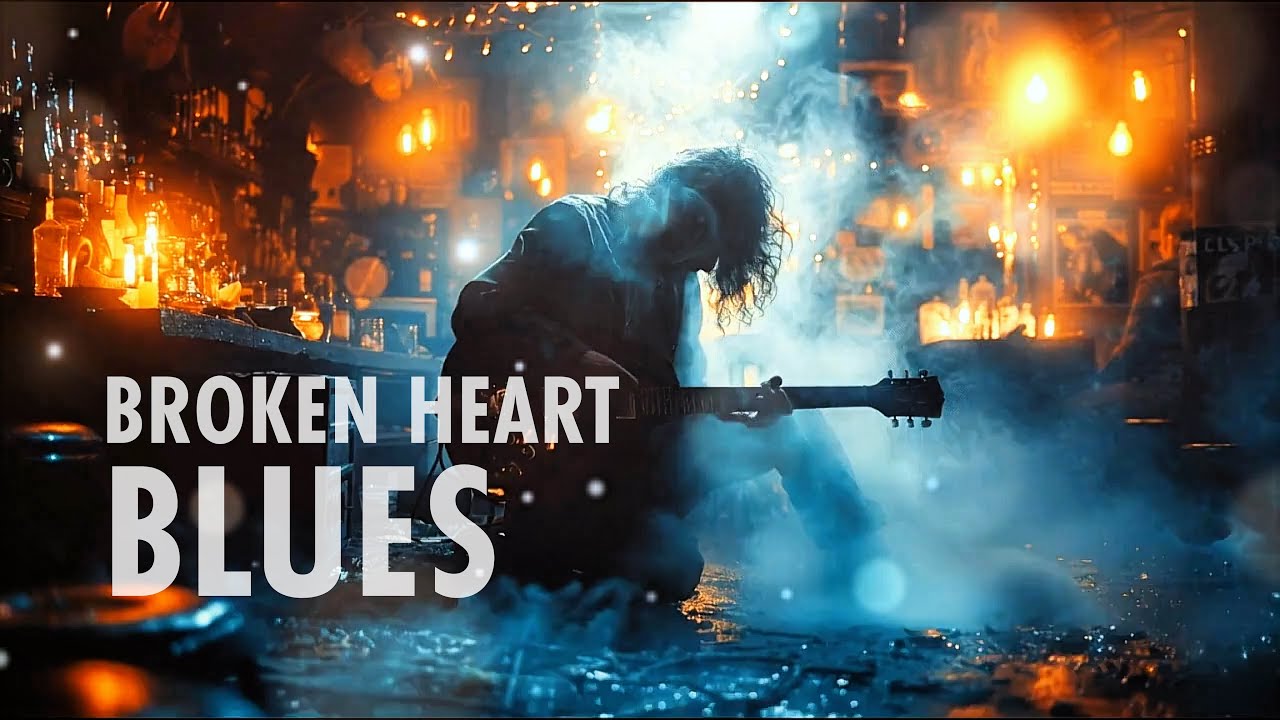 Broken Heart Blues Guitar 🎸 Sad & Emotional Instrumental