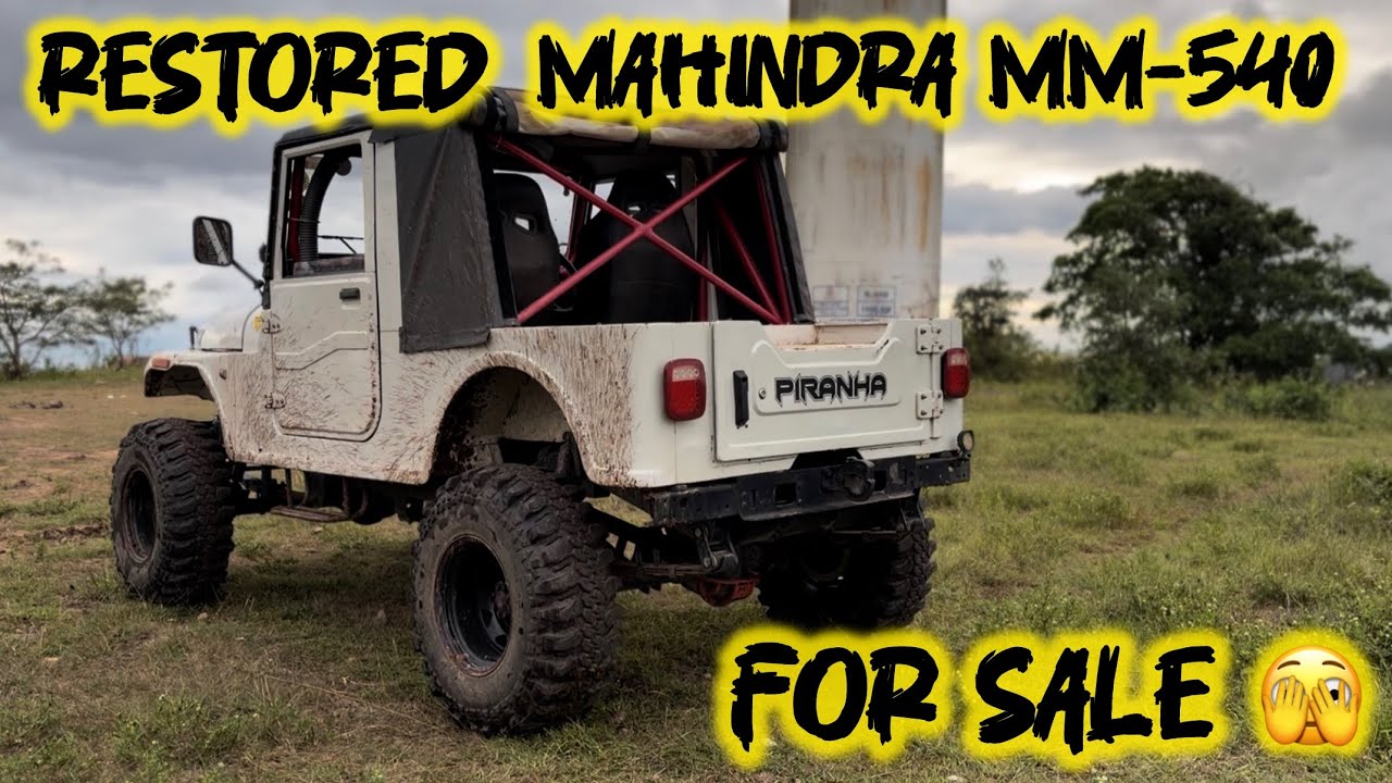 Mahindra mm540 modified 
