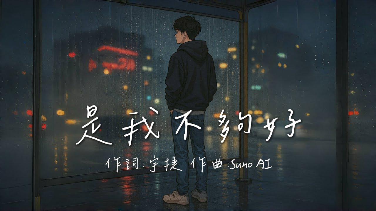 (Demo) 是我不夠好 『是我太渺小留不住你的擁抱 眼淚整理好卻沒能把你忘掉』 【動態歌詞Lyrics】