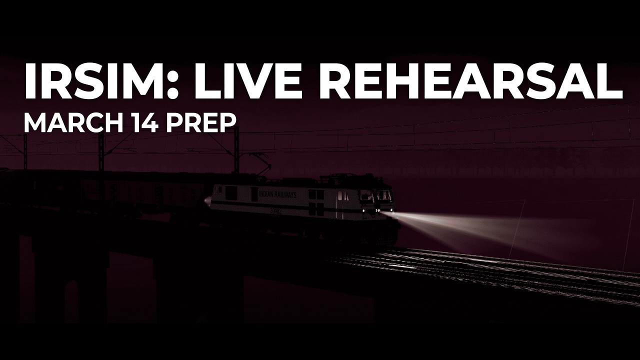IRSIM Test Run Rehearsal | Test Run on March 14th