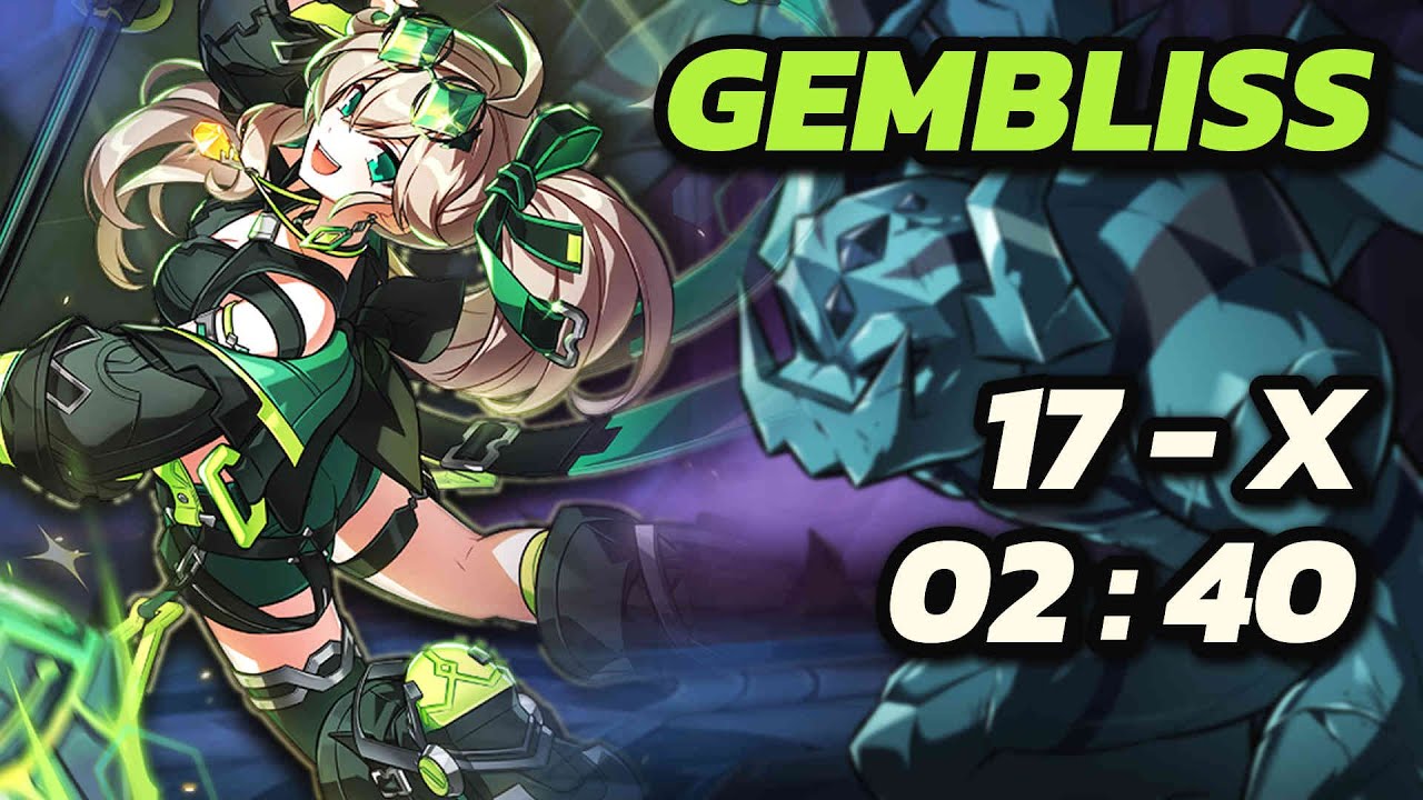 [엘소드/Elsword INT] Gembliss | Shadow of the Masterless Castle [17-X] | 2:40