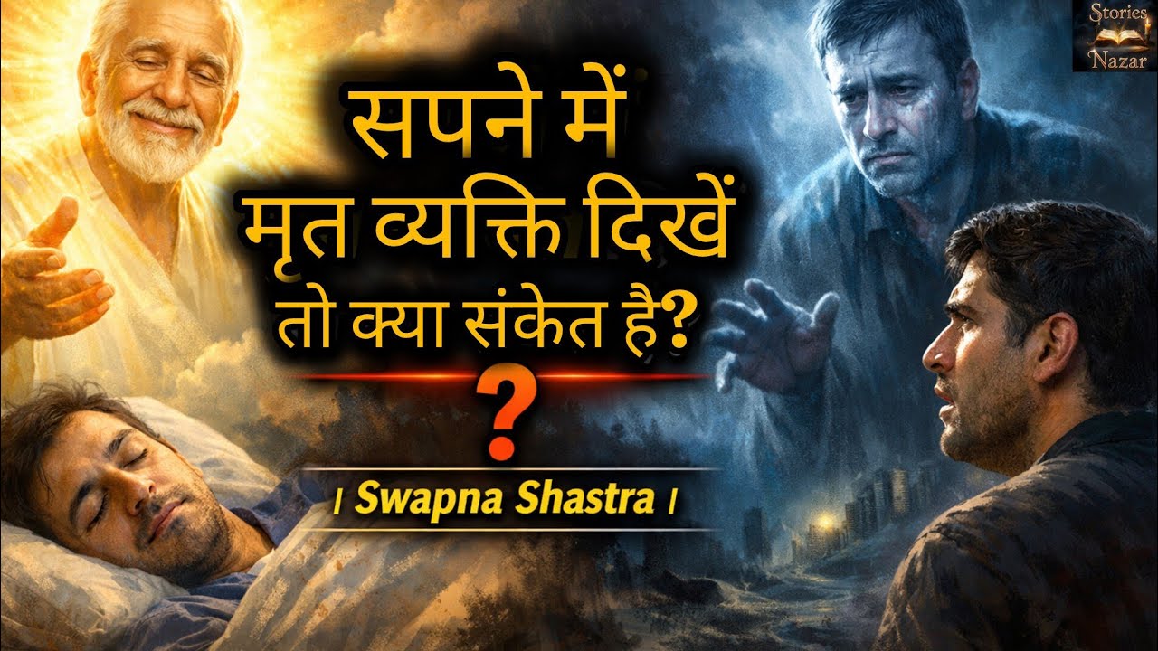 सपने में मृत व्यक्ति दिखें तो क्या संकेत है? 😨 शुभ या अशुभ | Swapna Shastra | Stories Nazar