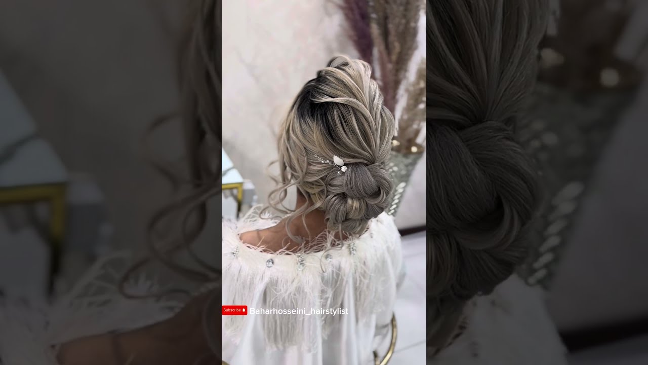 آموزش شنیون   -بهار حسینی | hair style tutorial - bahar hoseini