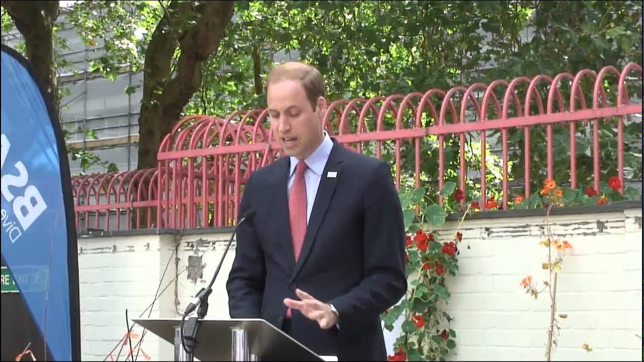 The Prince of Wales and The Duke of Cambridge at the British Sub-Aqua Club