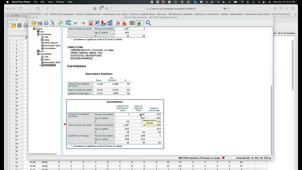 Predicting Correlation