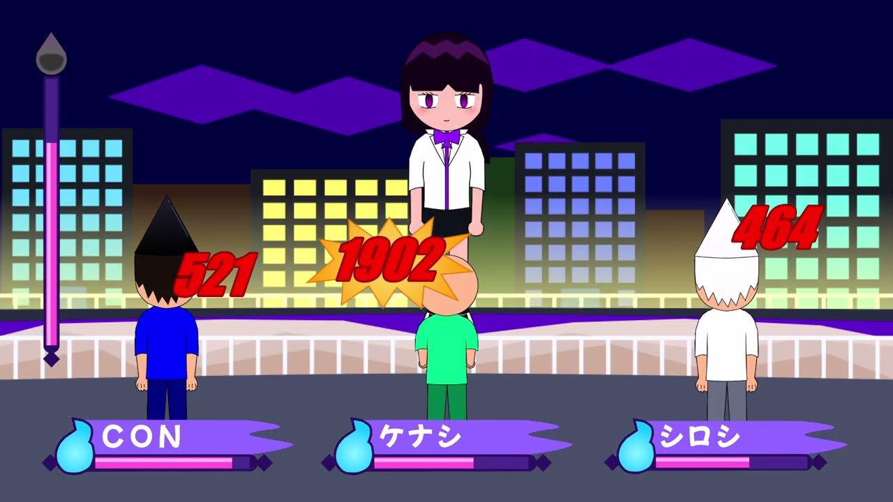 【妖怪ウォッチ】vs 面食い（オリキャラで戦わせてみた）