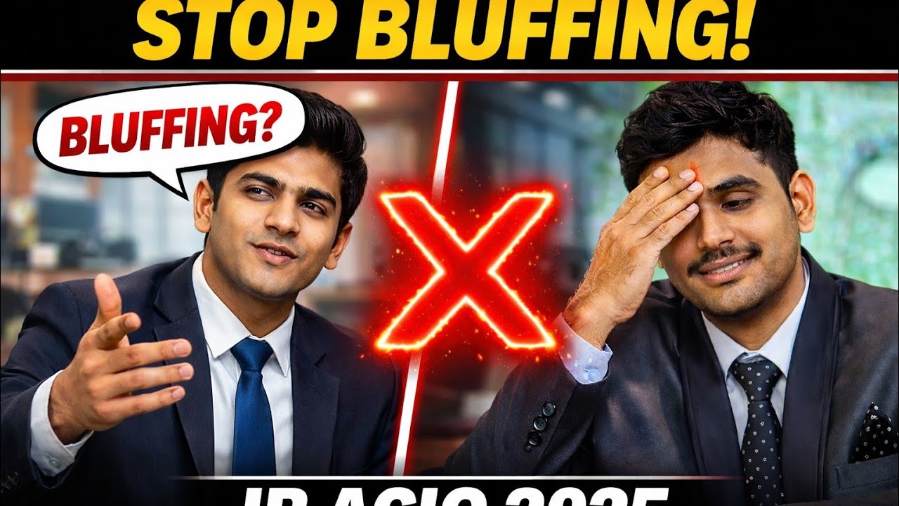 Stop Bluffing in IB ACIO 2025 Interview! | Real Mock Panel Feedback