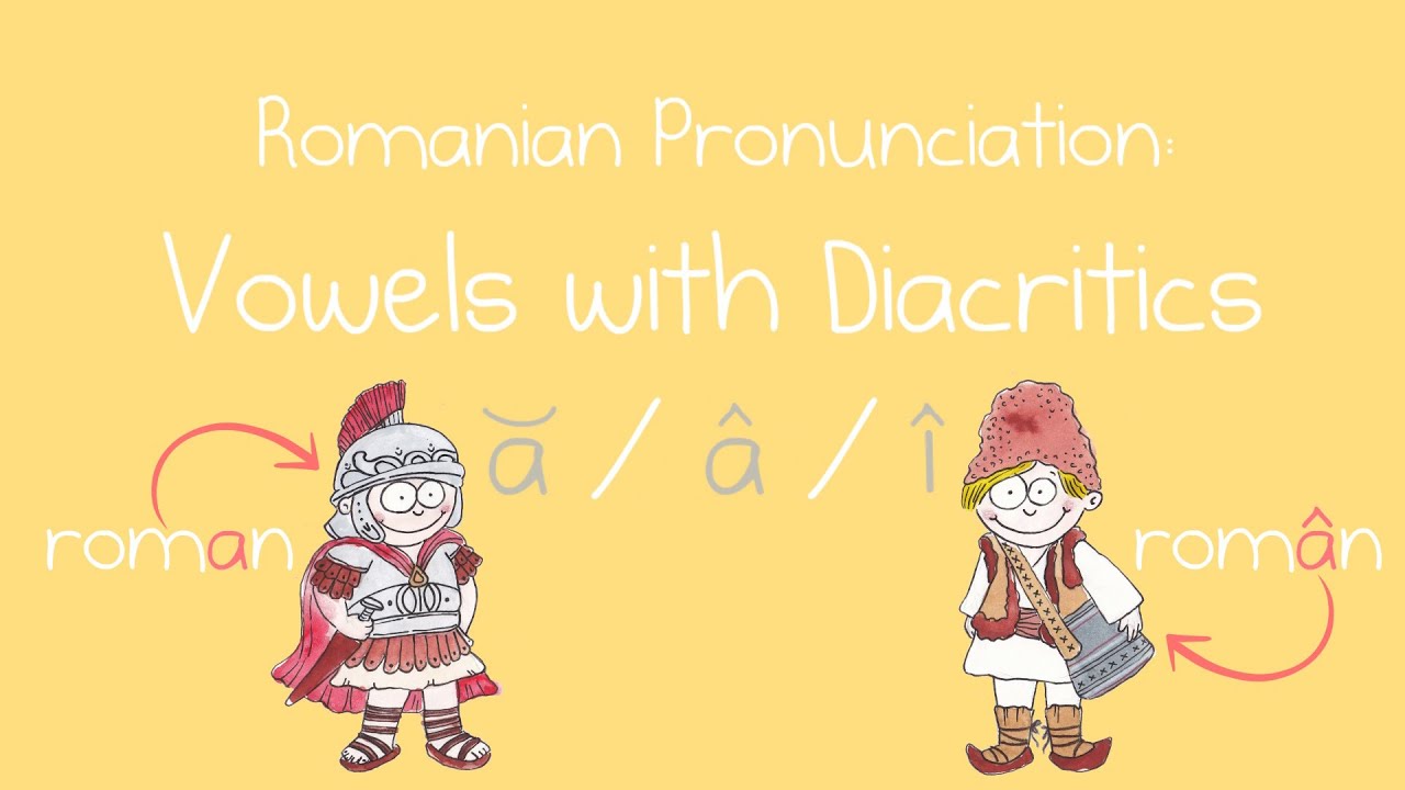 Romanian Pronunciation: Vowels with Diacritics (ă / â / î) | The Difference Diacritics Make