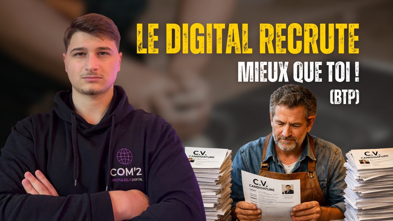 Les artisans n’arrivent plus à recruter… mais le digital va tout changer !