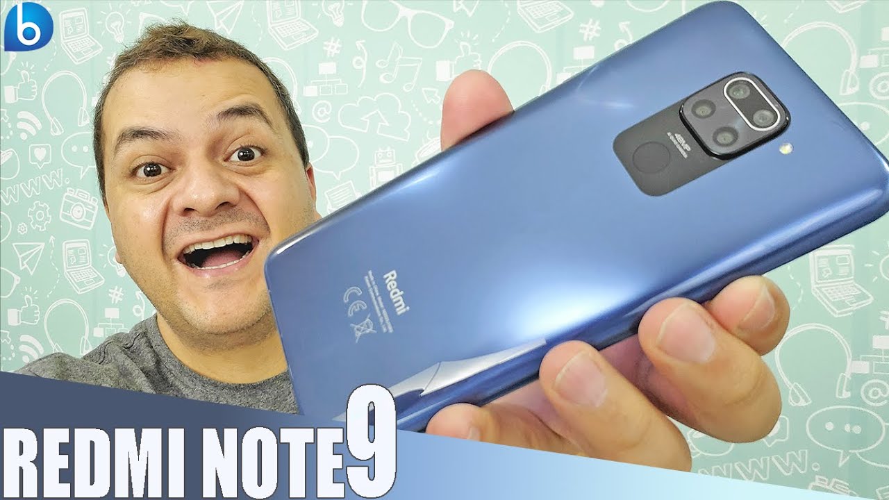 REDMI NOTE 9 - XIAOMI | Esse sim está VALENDO A PENA! Unboxing e Impressões