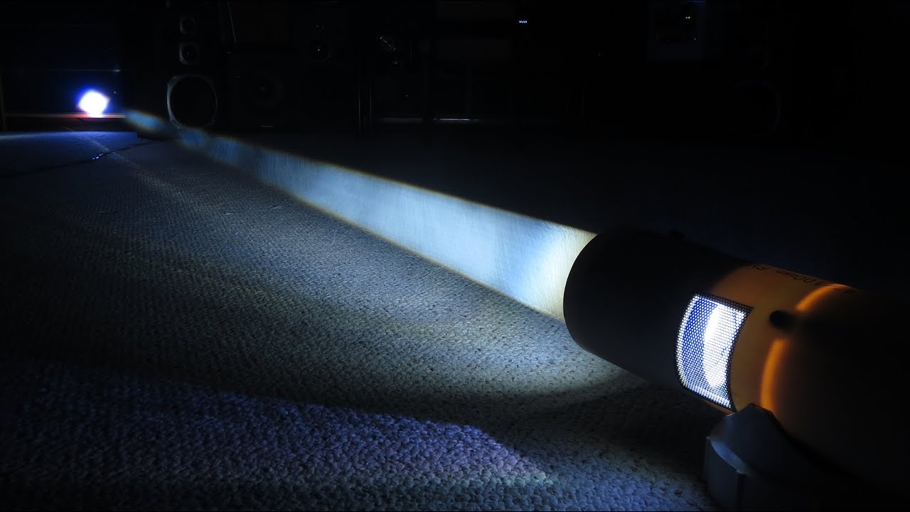 The LIGHTCANON - Long distance aspheric flashlight - Part 1