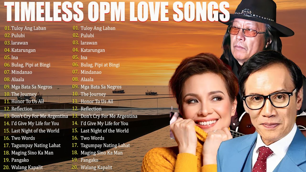 Pinoy Classics: Freddie Aguilar, Rey Valera & Lea Salonga |Timeless OPM Collection