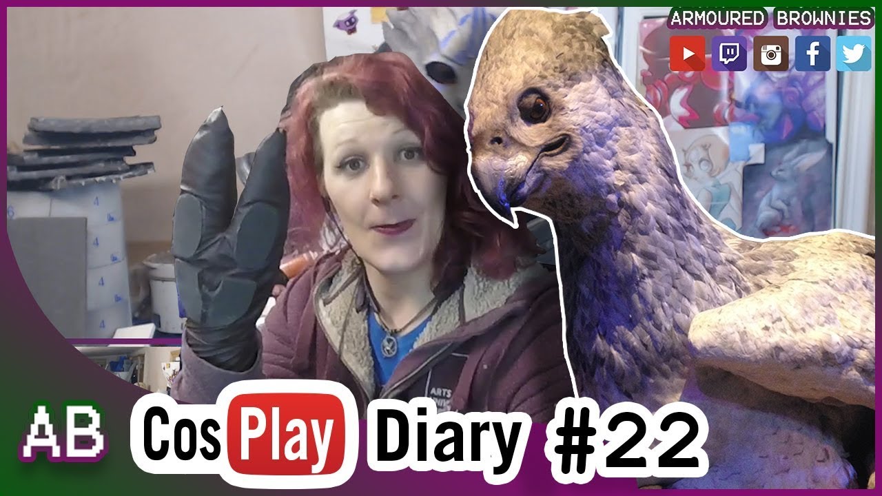 Magical Birthday - Cosplay Vlog 22 - Turian, Harry Potter, Mass Effect Foam Armour