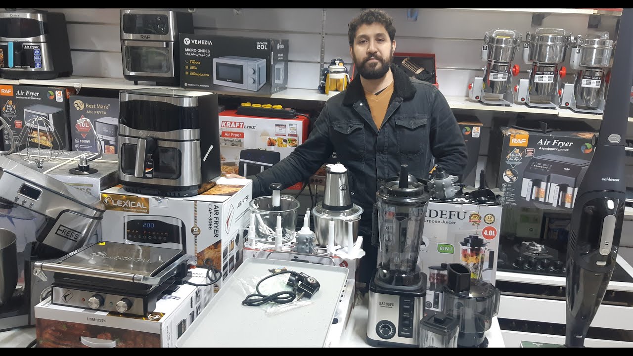 أقوى عصارة حاليا في السوق 8 في 1 ✅قلاية  طياب فوق و تحت و أرتيكلات جداد بأثمنة مناسبة ✨