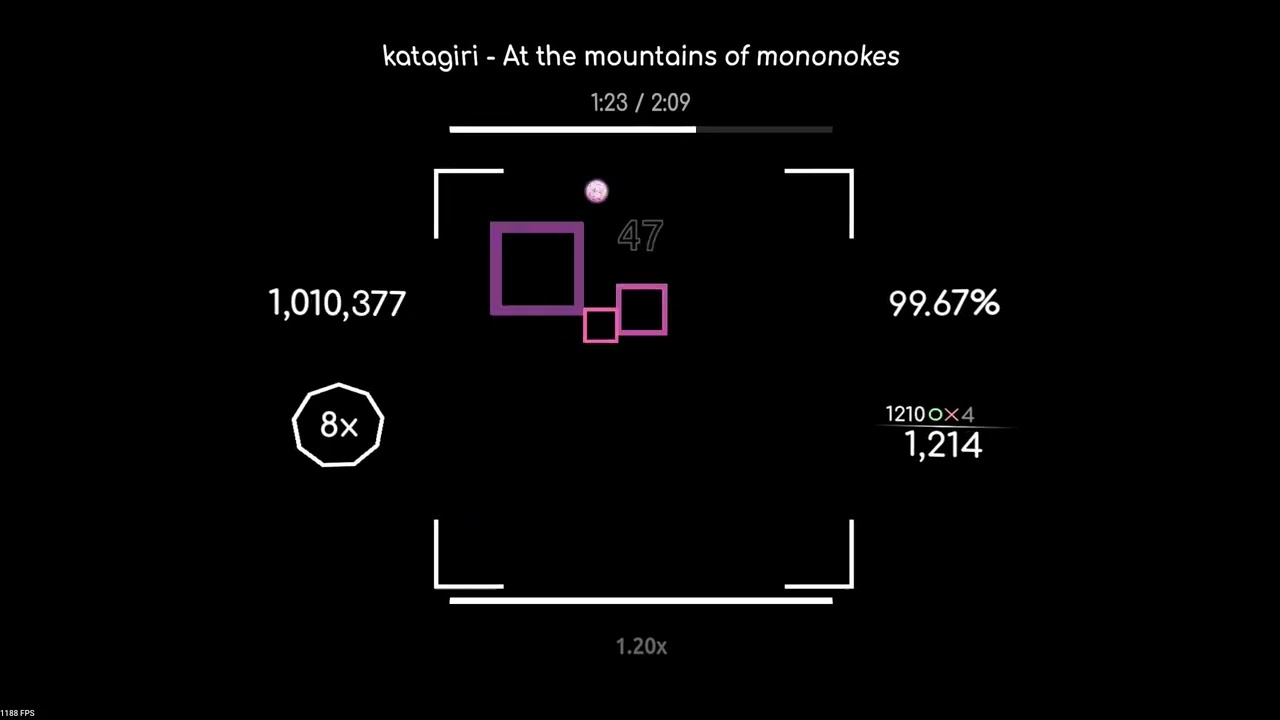 katagiri - At the mountain of mononokes [1.2x] // 99.61% NP // Phoenyx