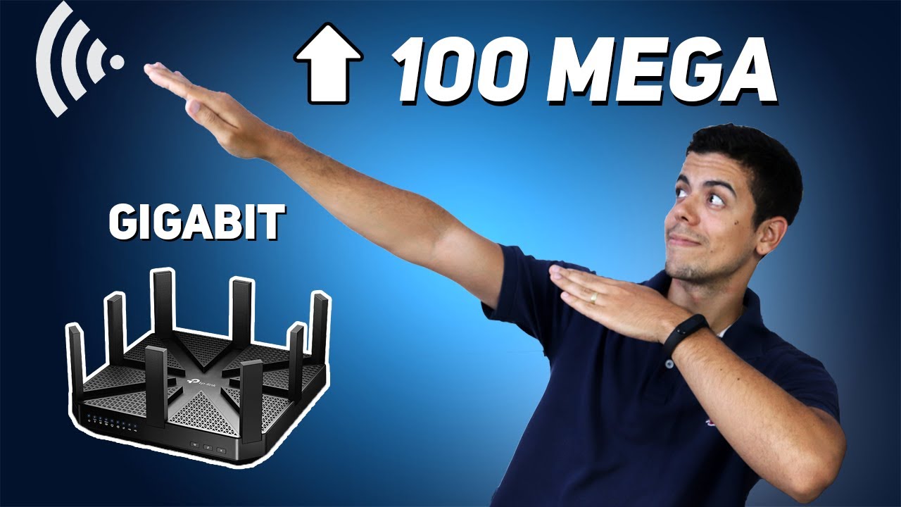 ROTEADORES PARA INTERNET ACIMA DE 100 MEGA - Gigabit!