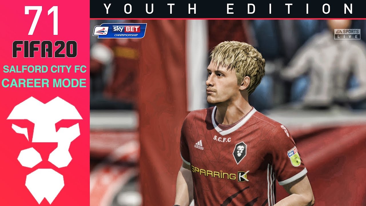 Fifa 20 Youth Academy Career Mode Ep 71 - GOALS GOALS GOALS!!! - Salford City - Youth Edition