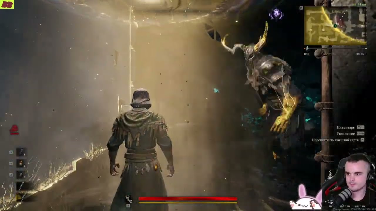 молниеносный разрабатыватель шахт спускается в забой [Mistfall Hunter] @borisborey  Live Stream