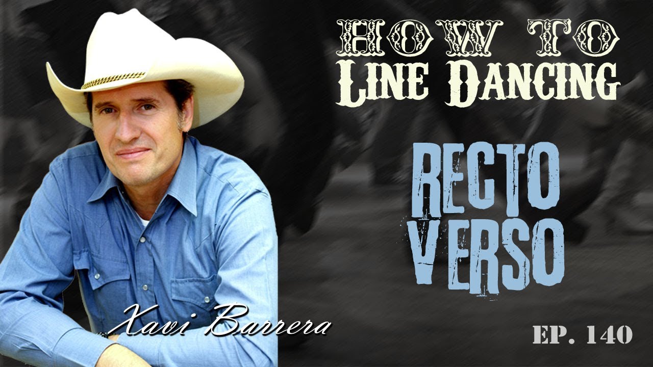 How to dance RECTO VERSO 64 Counts Intermediate Country Style Line Dance.