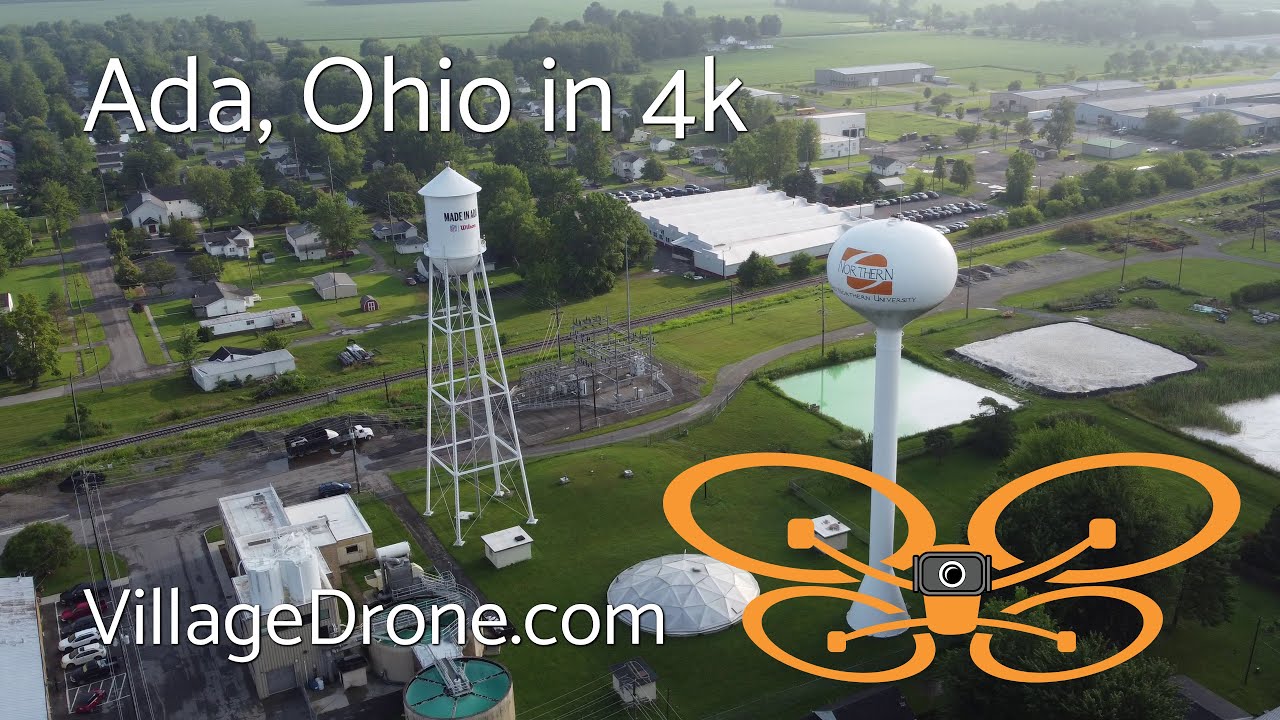 Ada, Ohio, 45810 in 4k
