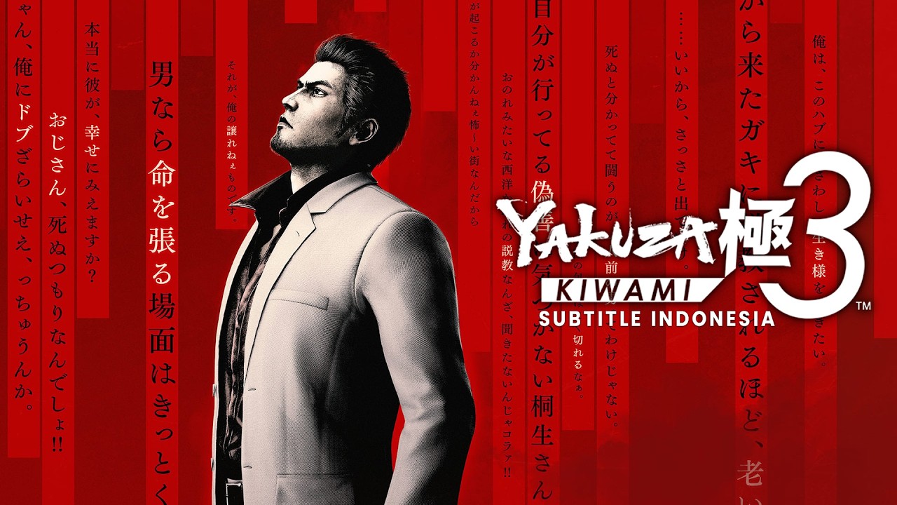 KIRYU KEMBALI KE KAMUROCHO - YAKUZA 3 KIWAMI SUBTITLE INDONESIA | GAMEPLAY #1