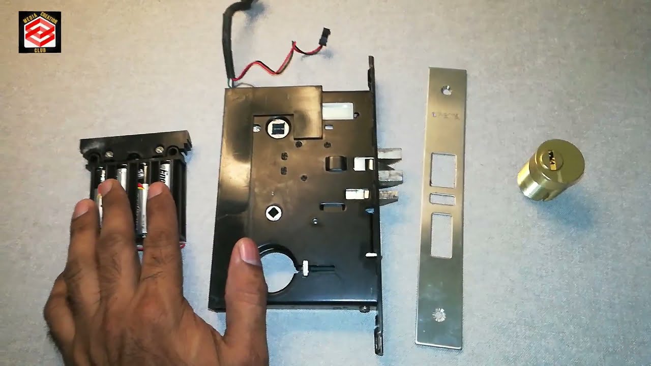 How To Install Access Card Door Lock Set || How To Electrical Touch Card Door Lockset Full Guide