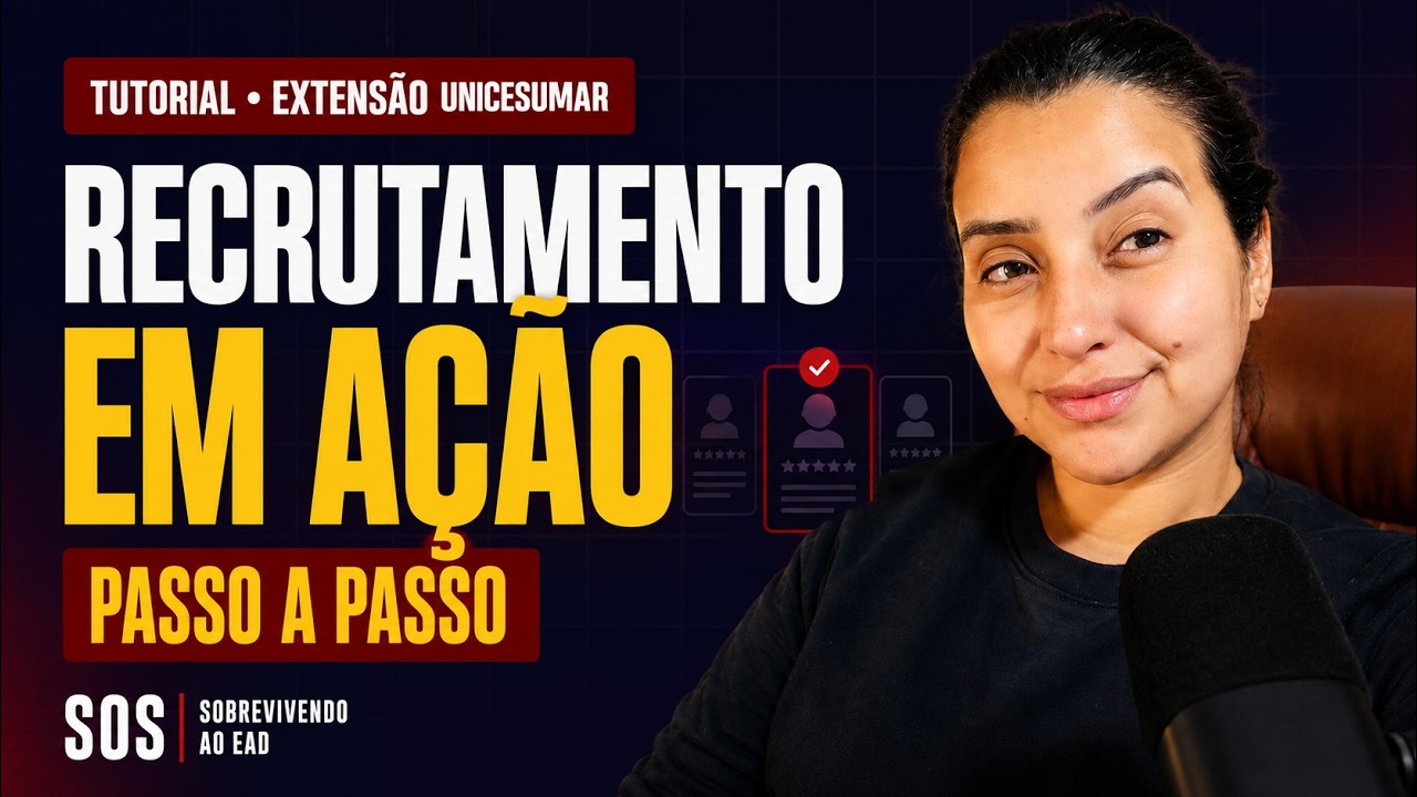Como fazer atividade de extensão recrutamento em ação