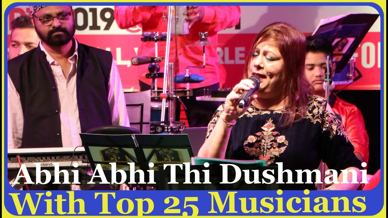 Abhi Abhi Thi Dushmani I Lata I Bappi Lahiri I Bollywood Songs Live I Manasi I 80's Hindi Songs