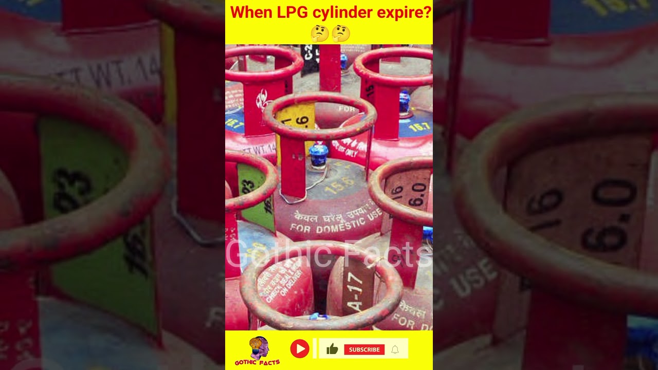 When LPG Cylinder Expire ? #shorts | Gothic Facts | #trending #viral #reels