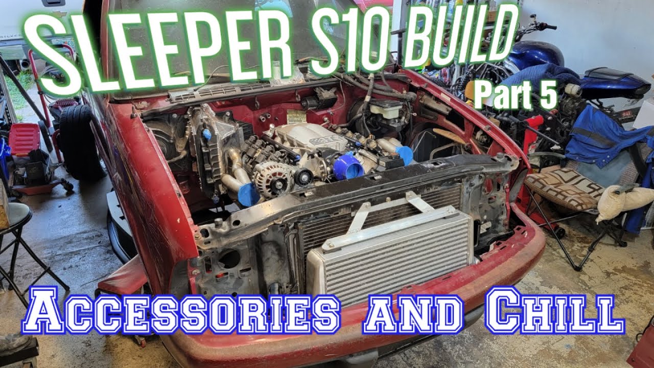 TURBO LS WITH AIR CONDITIONING?!  || Turbo LS Sleeper S10 Build Part 5