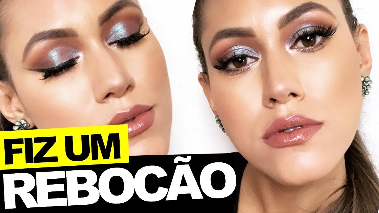 REBOCO PRA QUEM NÃO SABE SE MAQUIAR - MAKE INICIANTE