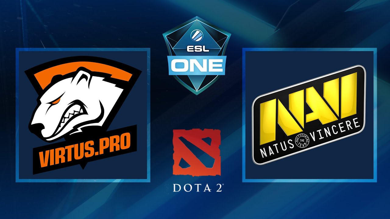Dota 2 - Virtus.Pro vs. NaVi - Game 1 - ESL One Frankfurt 2016 - Groupstage