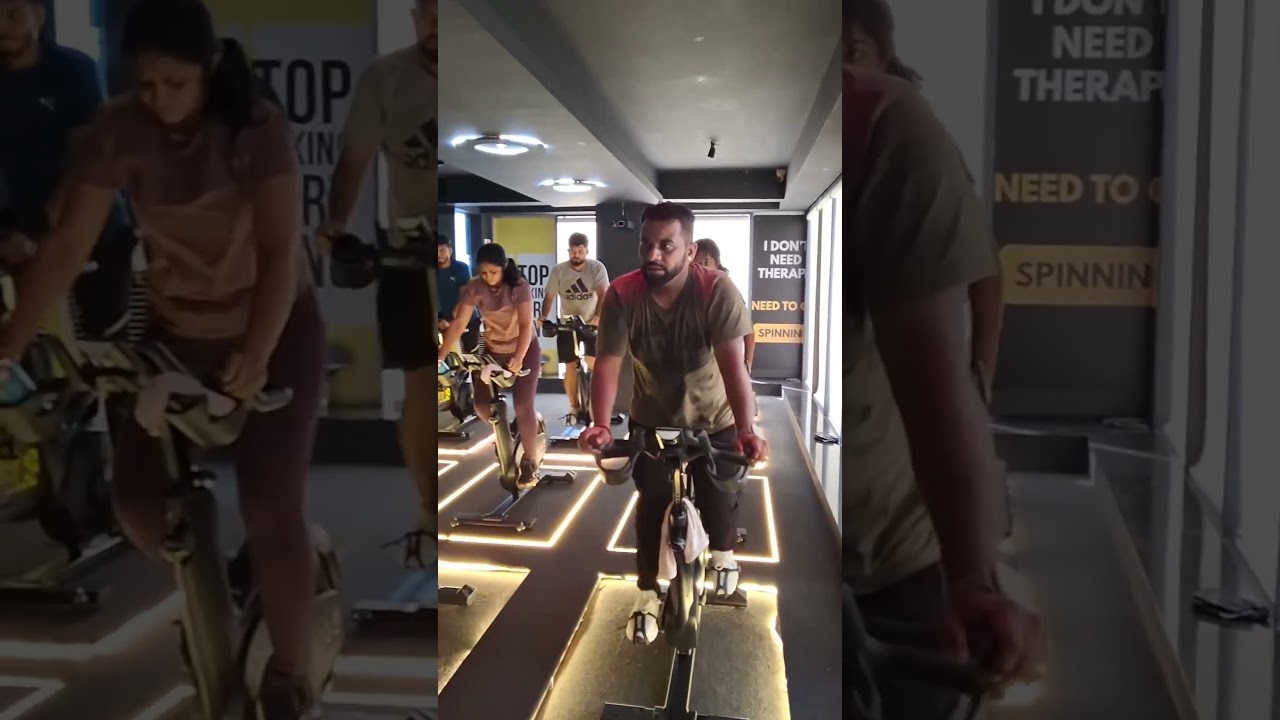 Ride with people who inspire at Gold's Gym Nagarbhavi!  #goldsgymindia