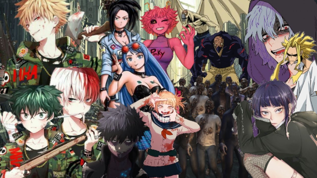 what if deku is in a zombie outbreak part 0  (warning it  includes  Gore)