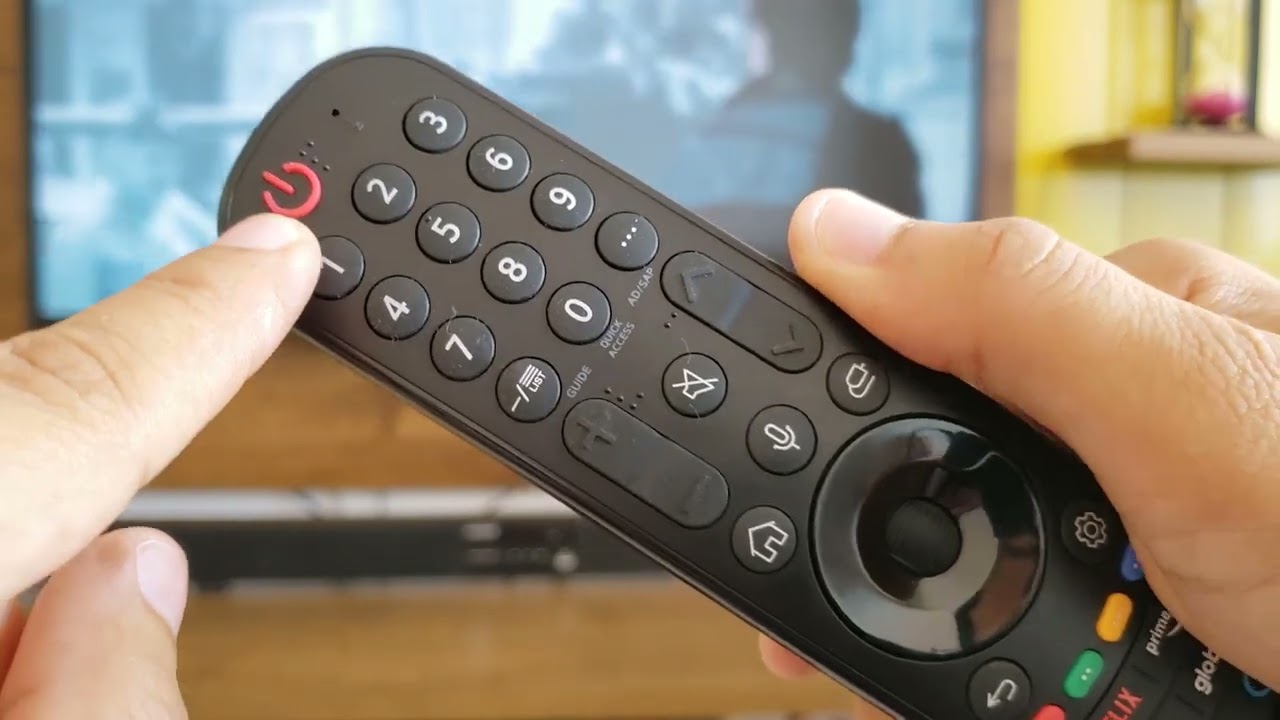 Controle Remoto Smart Magic LG e Smart TV LG 43'' 4K UHD 43UP7500 ThinQAI
