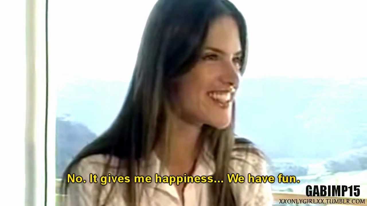 Alessandra Ambrósio in Portuguese Interview (SUBTITLED EN) HD