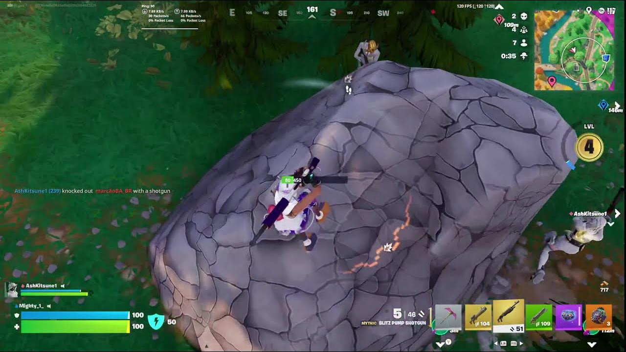 Mighty plays Battle Royal