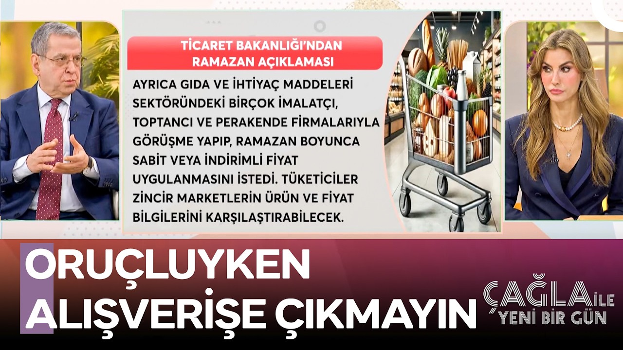 İsraf Ramazanda Neden Daha Çok Artıyor? - Çağla ile Yeni Bir Gün 1582. Bölüm