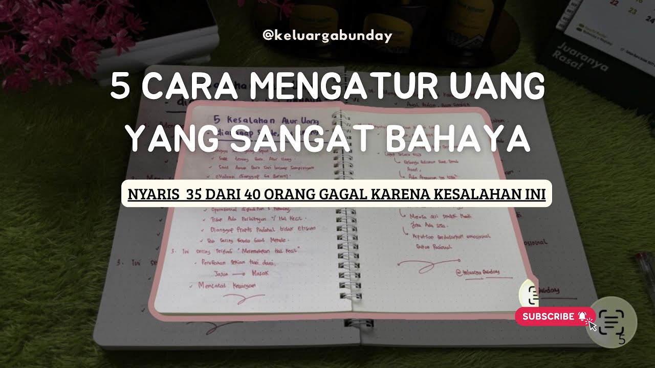 GAGAL NGATUR UANG KARENA HAL SEPELE INI !! Berdasarkan Survei puluhan peserta #budgeting #keuangan 