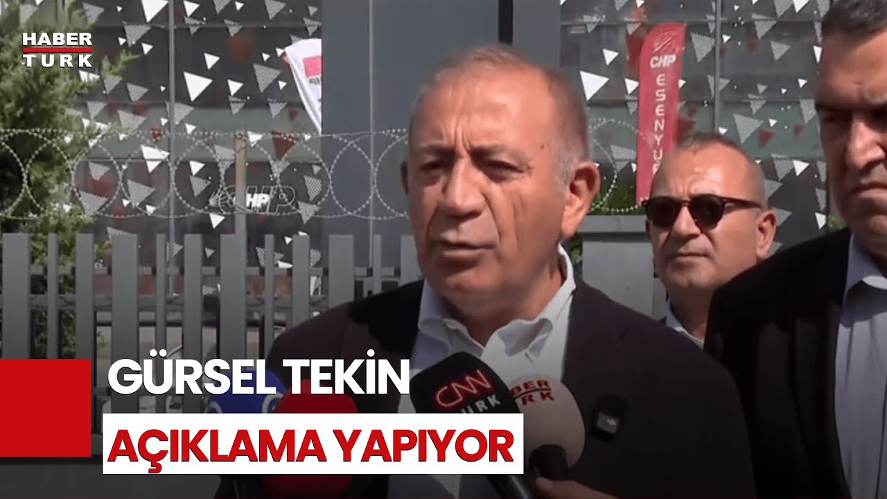 CANLI | G&uuml;rsel Tekin konuşuyor