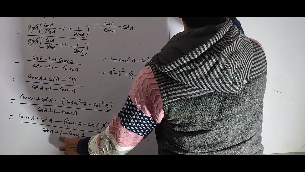 Class 10 Maths 'Introduction of trigonometry' (त्रिकोणमिति का परिचय) episode -2