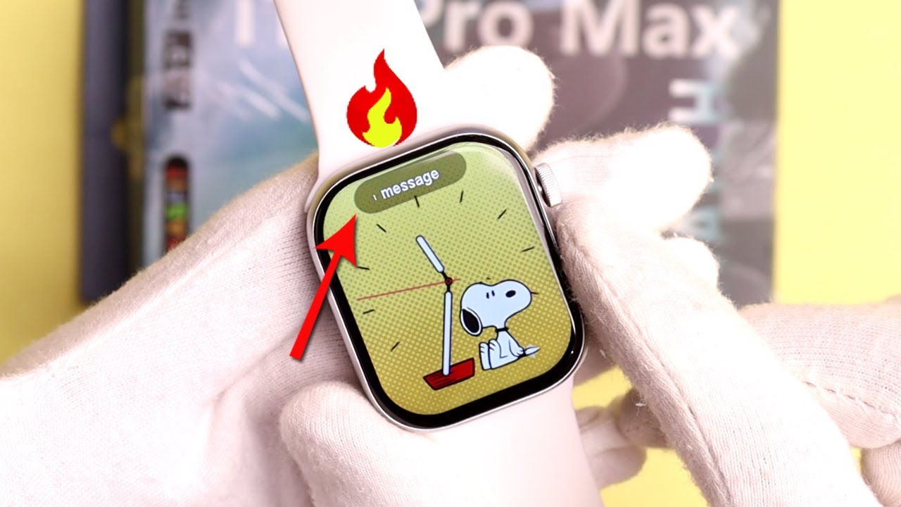 How Do I Remove The No Messages Notification From i10 Pro Max Smart Watch Screen