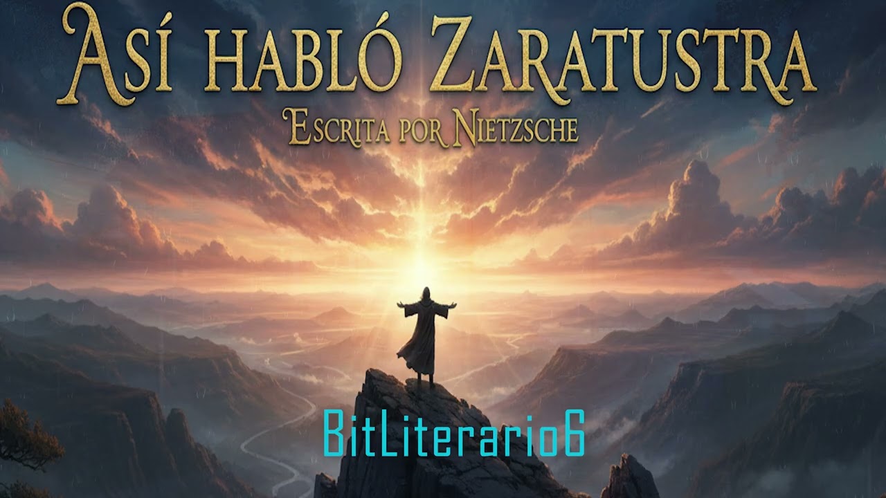 Así habló Zaratustra escrito por Nietzsche.