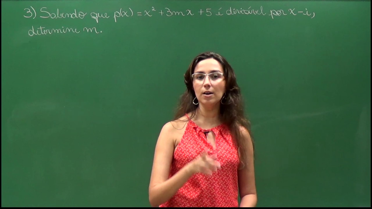 Exercícios: Teorema do Resto