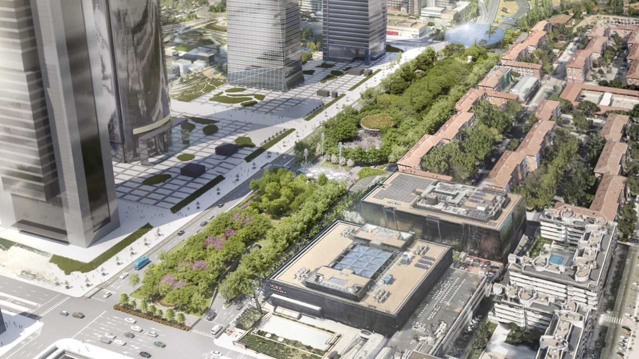 Descubre cómo será Parque Castellana, la puerta al futuro Madrid Nuevo Norte