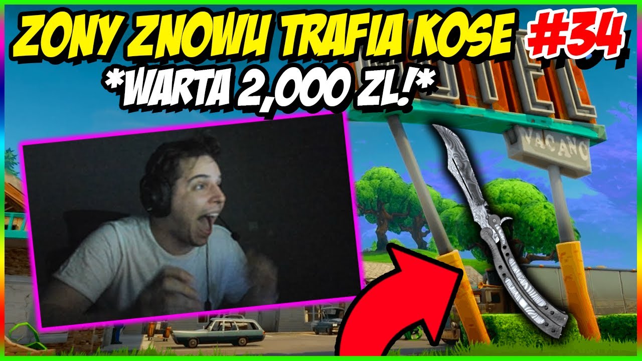 ZONY TRAFIA KOSĘ O WARTOŚCI 2,000 ZŁ! | ZONY SHOTY | Saczi