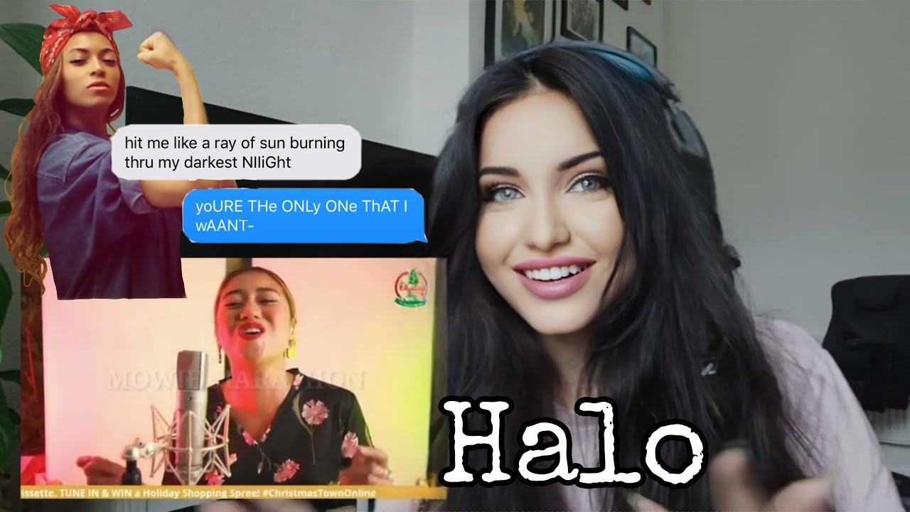 Music student reacts to @MorissettePH  / Halo / My favourite song